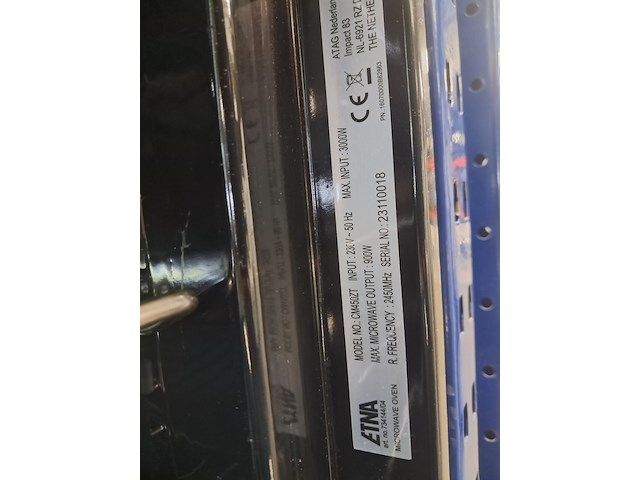 Combi magnetron hete lucht, etna, cm450zt, zwart, 2024 - afbeelding 8 van  8
