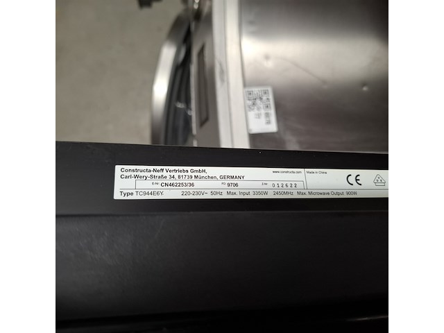 Combi oven/magnetron, constucta, cn462253 - afbeelding 7 van  7
