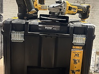Combihamer, 1x haakse slijper, 1x koffer, dewalt, dch273, dcg405 - afbeelding 1 van  6