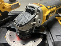 Combihamer, 1x haakse slijper, 1x koffer, dewalt, dch273, dcg405 - afbeelding 4 van  6