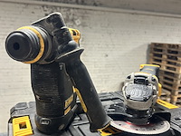 Combihamer, 1x haakse slijper, 1x koffer, dewalt, dch273, dcg405 - afbeelding 6 van  6