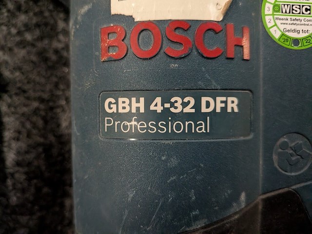 Combihamer bosch, gbh 4-32 dfr, bouwjaar 2011 - afbeelding 4 van  5