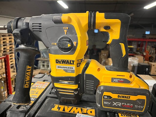 Combihamer in koffer, 1x accu dewalt, dch333 - afbeelding 6 van  6