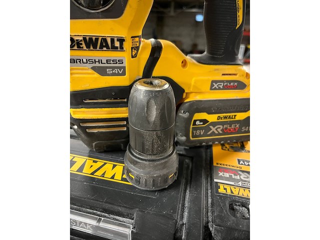 Combihamer in koffer, 1x accu dewalt, dch333 - afbeelding 3 van  6