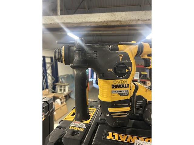 Combihamer in koffer, 1x accu dewalt, dch333 - afbeelding 5 van  5