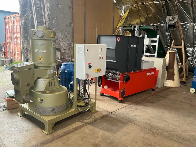 Combikavel (kavels 2/3/4) – complete molen- en shredderlijn (kahl + weima + transportlijn) - afbeelding 12 van  85