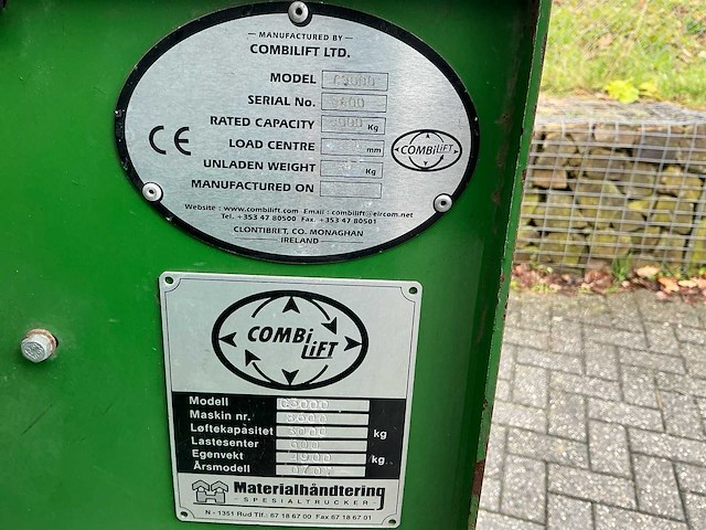 Combilift - 2007 - c3000 - zijlader - afbeelding 20 van  27