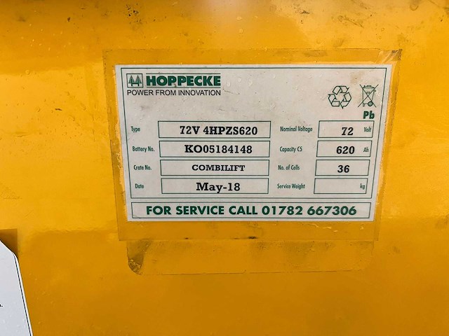 Combilift - 2013 - c3500est - 5.5m, free-lift, vorkversteller - 4-wegtruck - afbeelding 7 van  8