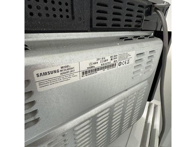 Combimagnetron, samsung, mc35j8055kt - afbeelding 3 van  3