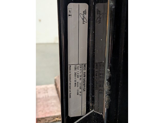 Combimagnetron, whirlpool, avm 840/wp/gr - afbeelding 4 van  9