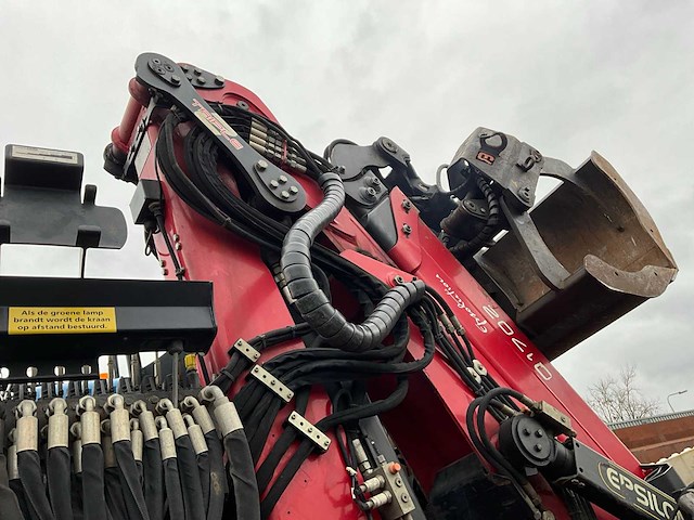 (combinatie) 1980 scania lbfs 141 s46 v8 vrachtwagen met laadkraan - afbeelding 16 van  44