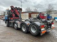 (combinatie) 1980 scania lbfs 141 s46 v8 vrachtwagen met laadkraan - afbeelding 7 van  44