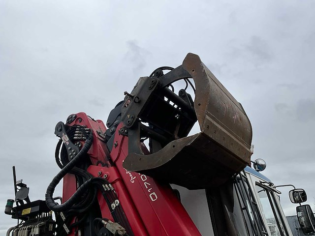 (combinatie) 1980 scania lbfs 141 s46 v8 vrachtwagen met laadkraan - afbeelding 19 van  44