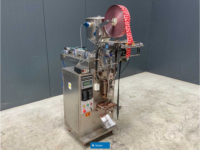 Combinatie kavel sachet vulmachines: kavel 77 t/m kavel 82 (c) - afbeelding 3 van  7