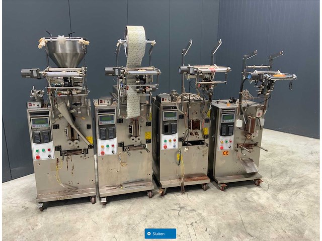Combinatie kavel sachet vulmachines: kavel 77 t/m kavel 82 (c) - afbeelding 4 van  7