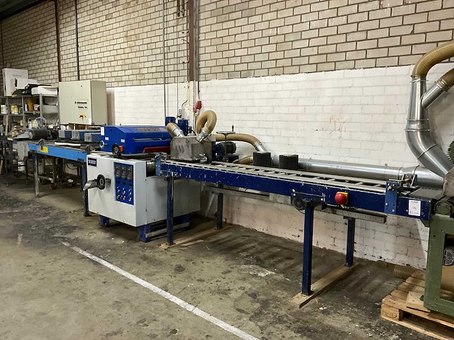 Combinatie van kavels 12 en 13 “soest” walsmachine, uitpoets en borstelmachine - afbeelding 1 van  5