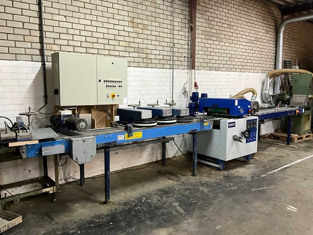 Combinatie van kavels 12 en 13 “soest” walsmachine, uitpoets en borstelmachine - afbeelding 2 van  5