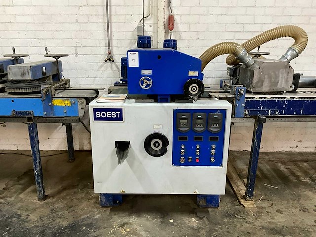 Combinatie van kavels 12 en 13 “soest” walsmachine, uitpoets en borstelmachine - afbeelding 5 van  5