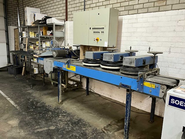 Combinatie van kavels 12 en 13 “soest” walsmachine, uitpoets en borstelmachine - afbeelding 3 van  3