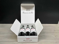 Combinatie van kavels 4 t/m 6 casanova di neri brunello di montalcino giovanni neri 2019 (3x) - afbeelding 4 van  4