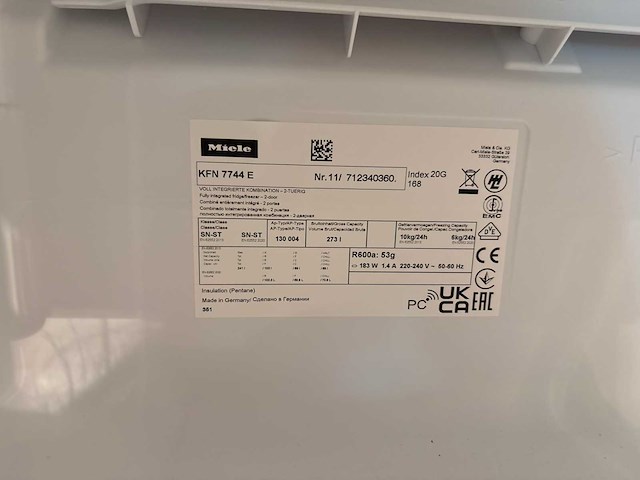 Combinatie van kavels 48 t/m 54 (next125 beurskeuken met bora professional en miele apparatuur) - afbeelding 22 van  31