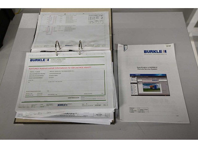 Combinatiekavel complete benteler / burkle lamineerlijn kavel 401-408 - afbeelding 38 van  179