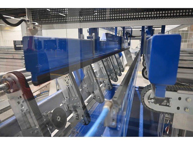 Combinatiekavel complete hegla / benteler glasbewerkingslijn met transportbanen en glaslaadsysteem, kavels 100-119 - afbeelding 3 van  221