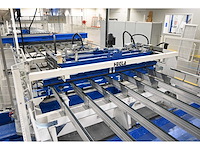 Combinatiekavel complete hegla / benteler glasbewerkingslijn met transportbanen en glaslaadsysteem, kavels 100-119 - afbeelding 4 van  221