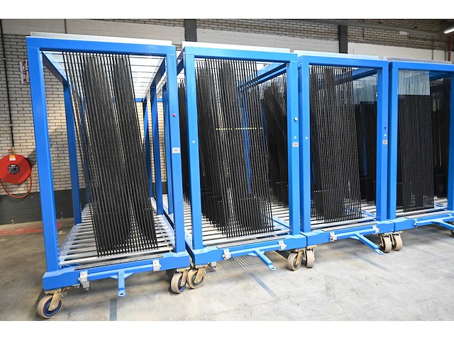 Combinatiekavel complete hegla / benteler glasbewerkingslijn met transportbanen en glaslaadsysteem, kavels 100-119 - afbeelding 24 van  221