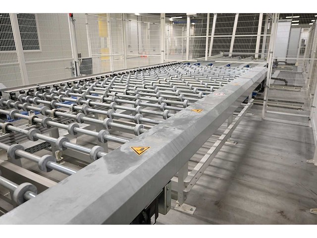 Combinatiekavel complete hegla / benteler glasbewerkingslijn met transportbanen en glaslaadsysteem, kavels 100-119 - afbeelding 90 van  221