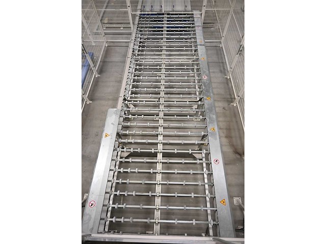 Combinatiekavel complete hegla / benteler glasbewerkingslijn met transportbanen en glaslaadsysteem, kavels 100-119 - afbeelding 97 van  221