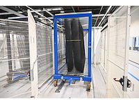 Combinatiekavel complete hegla / benteler glasbewerkingslijn met transportbanen en glaslaadsysteem, kavels 100-119 - afbeelding 100 van  221