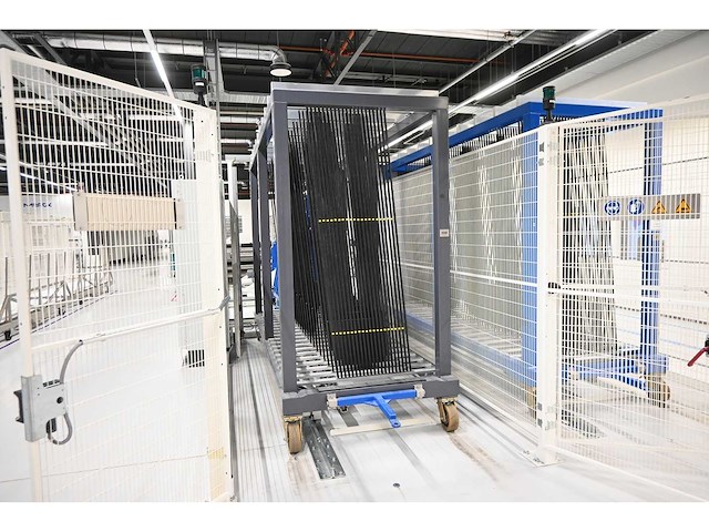 Combinatiekavel complete hegla / benteler glasbewerkingslijn met transportbanen en glaslaadsysteem, kavels 100-119 - afbeelding 138 van  221