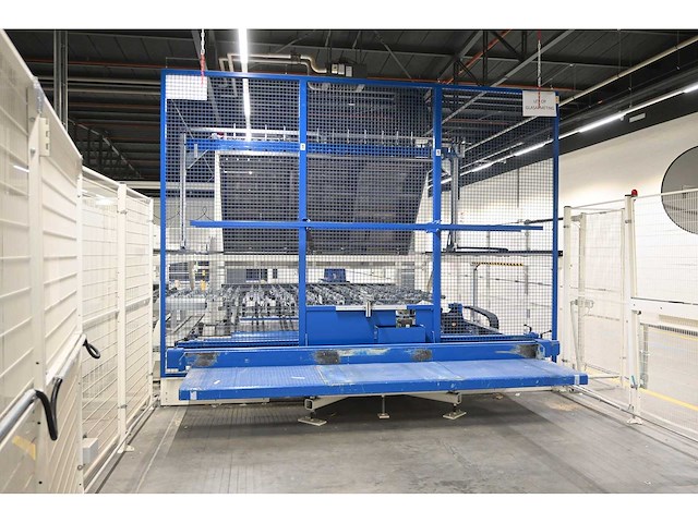 Combinatiekavel complete hegla / benteler glasbewerkingslijn met transportbanen en glaslaadsysteem, kavels 100-119 - afbeelding 111 van  221