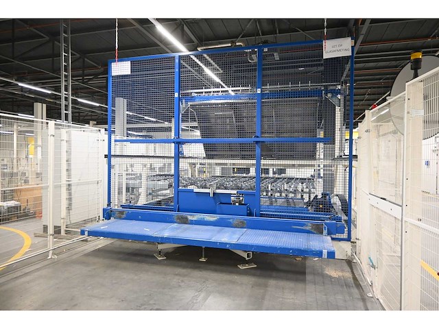 Combinatiekavel complete hegla / benteler glasbewerkingslijn met transportbanen en glaslaadsysteem, kavels 100-119 - afbeelding 151 van  221