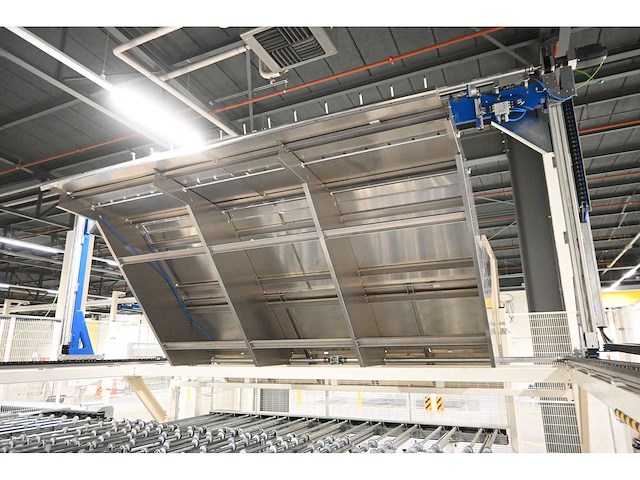 Combinatiekavel complete hegla / benteler glasbewerkingslijn met transportbanen en glaslaadsysteem, kavels 100-119 - afbeelding 154 van  221