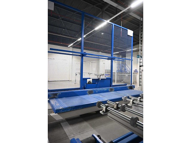 Combinatiekavel complete hegla / benteler glasbewerkingslijn met transportbanen en glaslaadsysteem, kavels 100-119 - afbeelding 155 van  221