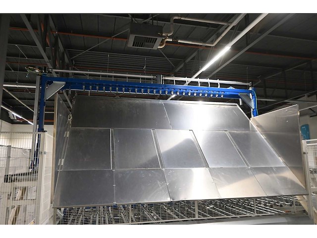 Combinatiekavel complete hegla / benteler glasbewerkingslijn met transportbanen en glaslaadsysteem, kavels 100-119 - afbeelding 159 van  221