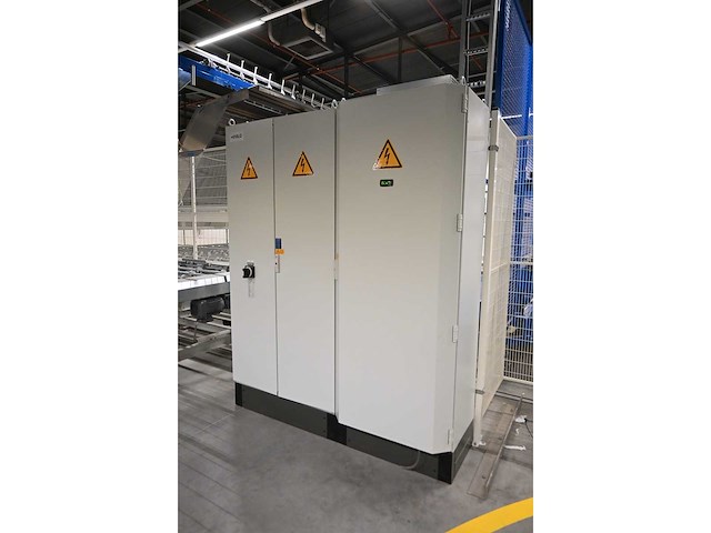 Combinatiekavel complete hegla / benteler glasbewerkingslijn met transportbanen en glaslaadsysteem, kavels 100-119 - afbeelding 161 van  221
