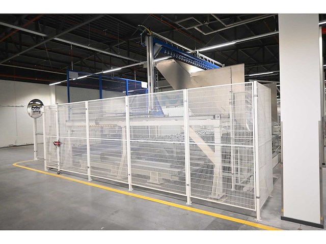 Combinatiekavel complete hegla / benteler glasbewerkingslijn met transportbanen en glaslaadsysteem, kavels 100-119 - afbeelding 165 van  221