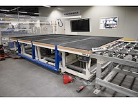 Combinatiekavel complete hegla / benteler glasbewerkingslijn met transportbanen en glaslaadsysteem, kavels 100-119 - afbeelding 156 van  221