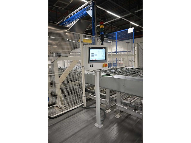 Combinatiekavel complete hegla / benteler glasbewerkingslijn met transportbanen en glaslaadsysteem, kavels 100-119 - afbeelding 168 van  221
