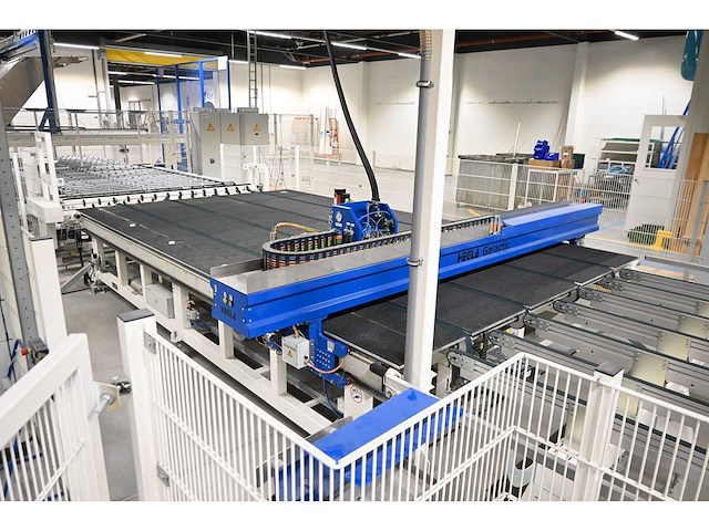 Combinatiekavel complete hegla / benteler glasbewerkingslijn met transportbanen en glaslaadsysteem, kavels 100-119 - afbeelding 186 van  221