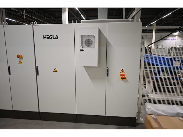 Combinatiekavel complete hegla / benteler glasbewerkingslijn met transportbanen en glaslaadsysteem, kavels 100-119 - afbeelding 199 van  221