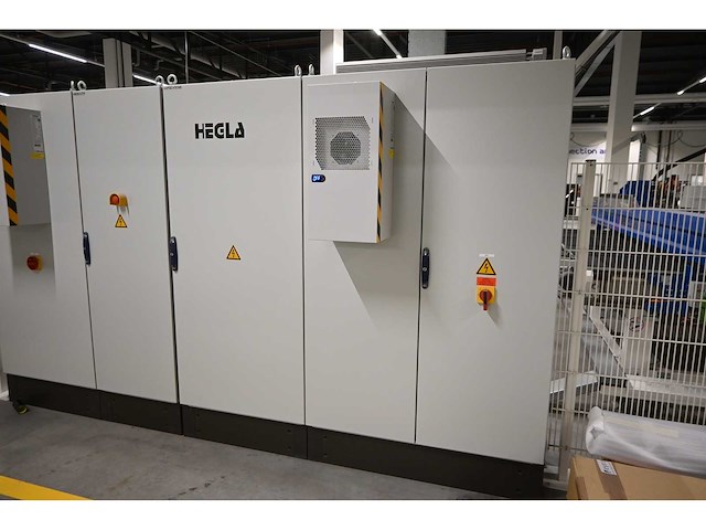 Combinatiekavel complete hegla / benteler glasbewerkingslijn met transportbanen en glaslaadsysteem, kavels 100-119 - afbeelding 205 van  221