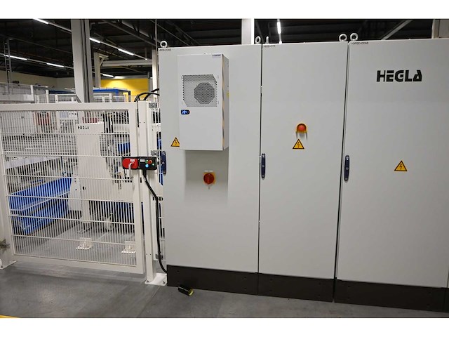 Combinatiekavel complete hegla / benteler glasbewerkingslijn met transportbanen en glaslaadsysteem, kavels 100-119 - afbeelding 206 van  221