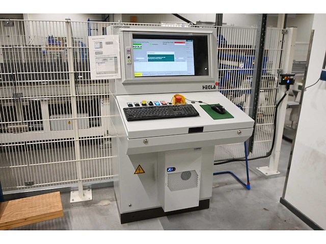 Combinatiekavel complete hegla / benteler glasbewerkingslijn met transportbanen en glaslaadsysteem, kavels 100-119 - afbeelding 207 van  221