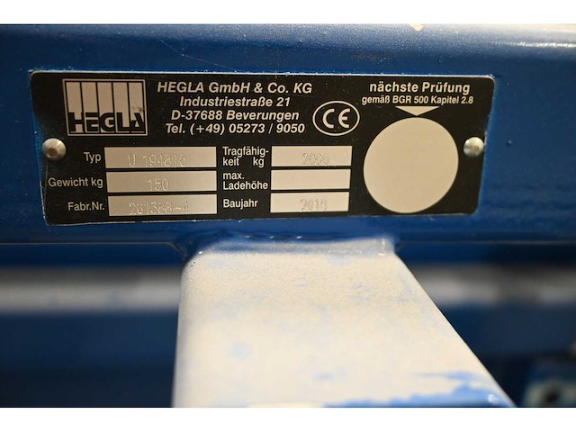 Combinatiekavel complete hegla / benteler glasbewerkingslijn met transportbanen en glaslaadsysteem, kavels 100-119 - afbeelding 215 van  221