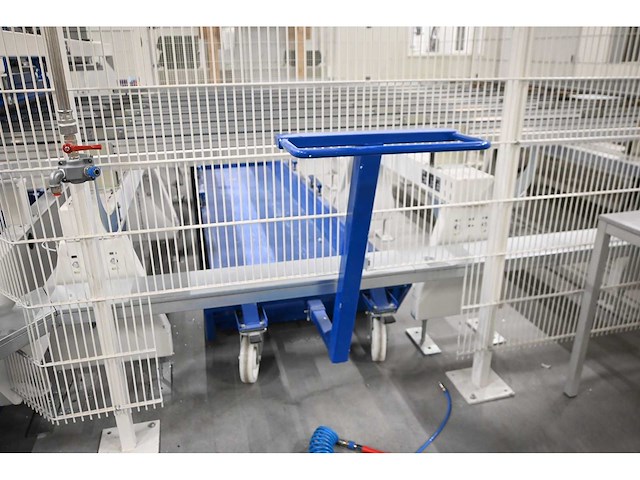 Combinatiekavel complete hegla / benteler glasbewerkingslijn met transportbanen en glaslaadsysteem, kavels 100-119 - afbeelding 219 van  221