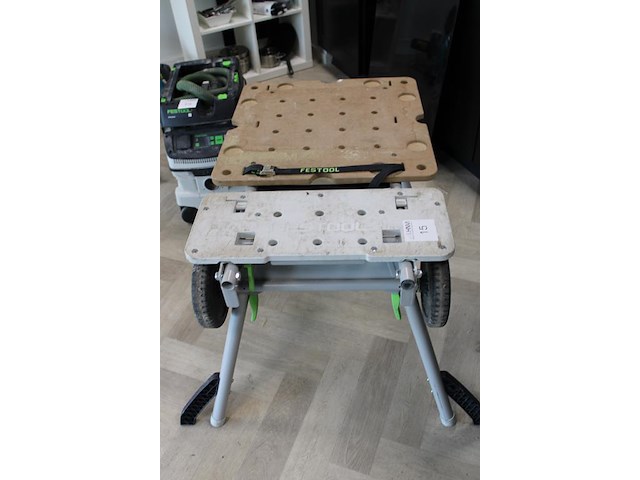 Combinatiekavel festool gereedschappen kavels b013 t/m b016. zaag-en werktafel met afzuiging. combinatiekavel - afbeelding 4 van  5